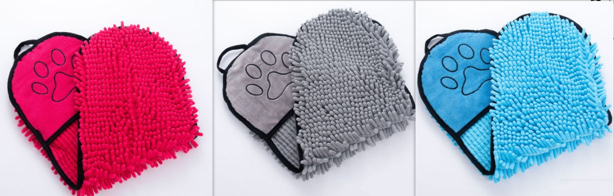 Dogs & Cat Towels Super Absorbent Dog Bathrobe Microfiber Bath Towels Quick-Drying Cat Bath Towel For Pets Towel Dog Towels Pet Products